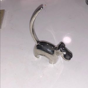 Dog ring holder